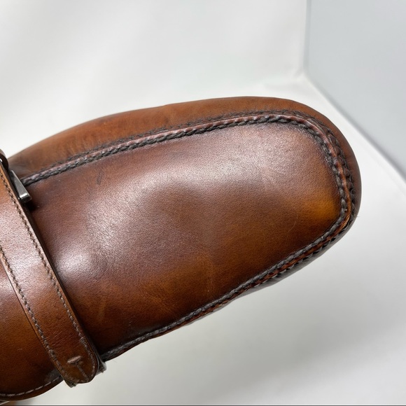 Prada shoes loafers belt leather driving shoes slip on in size 11 - Picture 12 of 16